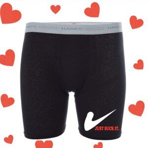 Personalized Men’s Underwear – Funny 'Just Suck It!